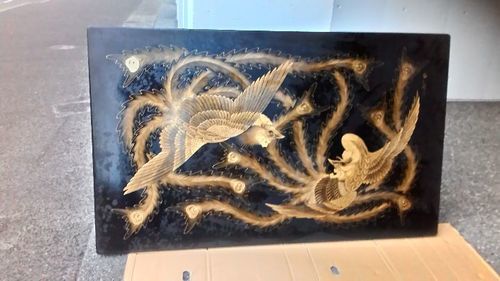 輪島塗　沈金 蒔絵　高級ローテーブル長方形　特別価格