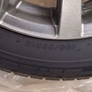 アルミ付きスタッドレス195/65/15 1ヶ月使用、バリ溝