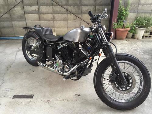 Yamaha ドラッグスター 250 バイク 温 タンク 黒 Yamaha ドラッグスター 250 バイク 温 タンク 黒
