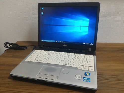 (お取引中)i5 ﾒﾓﾘ4G SSD搭載 超高速Windows10ﾉｰﾄ Core-i5/ﾒﾓﾘ4GB/SSD128GB/無線LAN/Libre Office/Fujitsu P771