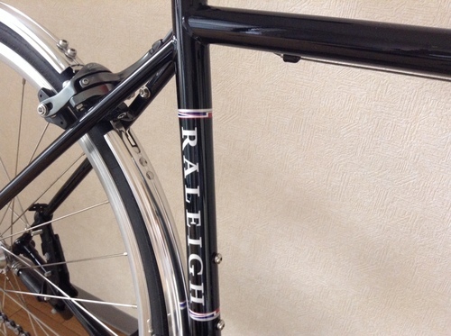 【交渉中】美品　中古　クロモリ　ロードバイク　ラレー　CRN　2016　走行距離１５００km 　泥除け付