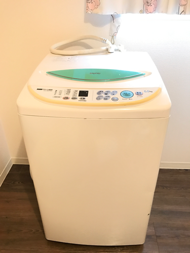 取引中  SANYO 洗濯機6.0kg