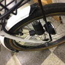[3594]a.n.design works（エーエヌデザインワークス）　ミニベロ　小径車　20インチ　外装6段変速　ローラーブレーキ　ホワイト