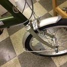 [3646]ブリヂストン　SNEAKER LIGHT（スニーカーライト）　折りたたみ自転車　18インチ　外装6段変速　軽量アルミフレーム　BAA自転車安全基準適合　重量11.8kg　グリーン