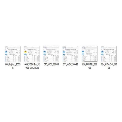001 HDDまとめ売り　新品HDDも混ぜて10点