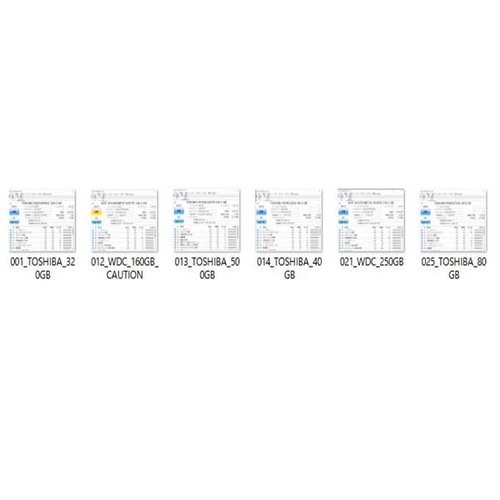 002 HDDまとめ売り　新品HDDも混ぜて9点