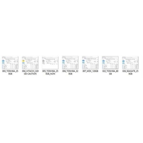 003 HDDまとめ売り　新品HDDも混ぜて9点