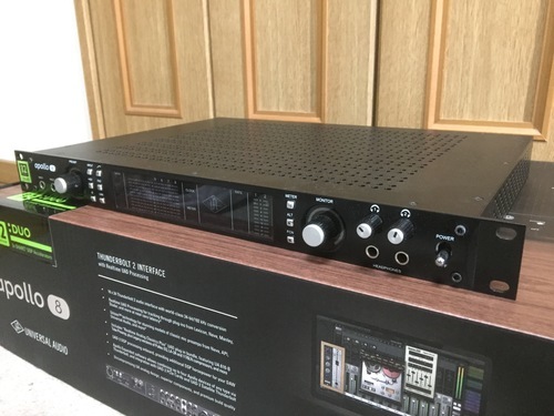値下げ済み 美品 Universal Audio Apollo 8 Duo / 高音質オーディオインターフェース ライセンス譲渡します Realtime Analog Classics Plus Bundle付属