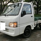 ★サンバートラック４ＷＤ　検査３０年３月　５速車　パートタイム４...