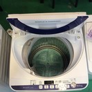 【送料無料】【2015年製】【美品】【激安】SHARP　洗濯機　ES-G5E2-KB　