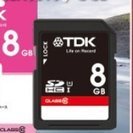 【TDK】 SDHCメモリーカード 8GB Class10　【新品】