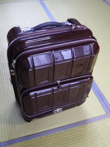 [取消]キャリーケース 機内持ち込み sサイズ（PANTHEON 36L ダブル フロントオープン）