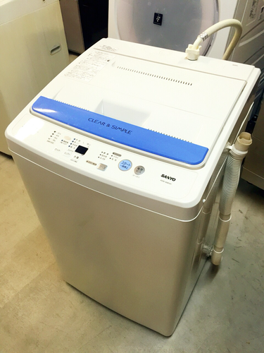 【取引完了】洗濯機 SANYO 6.0kg 板橋区