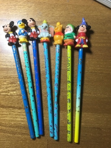 半額 レトロなディズニー鉛筆7本 Erinko 本陣のその他の中古あげます 譲ります ジモティーで不用品の処分