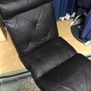 （取引終了）ハイバック低反発座椅子　購入価格12800円　【レバ...