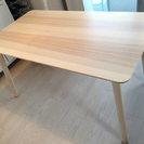 【ほぼ新品】IKEA 北欧デザインのおしゃれなダイニングテーブル