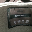メンズ　【美品】SALOMON SymBIO スノーブーツ26.0cm +SALOMON ボード（156cm）　セット - スポーツ