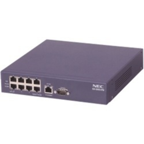 ☆NEC QX-S509-PW B02014-00501 100Mx9p レイヤ2スマートPoEスイッチ 未使用品
