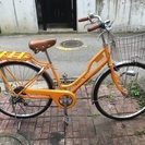 希少◆ブリヂストン NOLKOG 26インチ 変速あり自転車 オレンジ