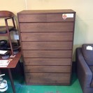 【家具】ACTUS　タンス　天然木　