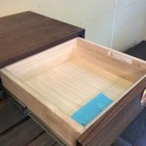 【家具】ACTUS　タンス　天然木　