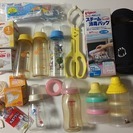 【取引完了】哺乳瓶セット☆ベビーのミルク用品多数！ピジョン母乳実感など