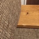 飛騨産業 背クッション付きソファー3P SN15SO