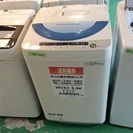 【送料無料】【2015年製】【美品】【激安】　SHARP　洗濯機　ES-GE55P-A