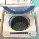 【送料無料】【2015年製】【美品】【激安】　SHARP　洗濯機　ES-GE55P-A