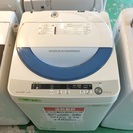 【送料無料】【2015年製】【美品】【激安】　SHARP　洗濯機　ES-GE55P-A