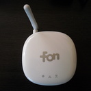 【差し上げます】　ｆｏｎ　無線ルーター