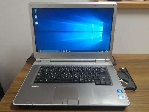 (お取引中)Core-i5 ﾒﾓﾘ8G HDD500G 搭載 高性能Windows10ﾉｰﾄ　i5/ﾒﾓﾘ8GB/HDD500GB/DVD-RW/無線LAN/Libre Office [NEC Versapro VY24GD]