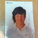 【非売品】石川遼クリアファイル 日本赤十字