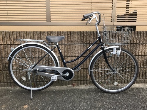 【販売済】【355】【整備済】軽快車　26インチ　シングルギヤ　ダイナモライト【7000円】