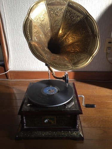 アンティーク調蓄音機(完動品)