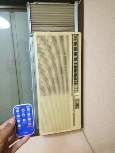 窓用クーラー ジャバラ付きエアコン冷房