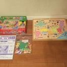 子ども用　木製の日本地図パズル （6歳から）