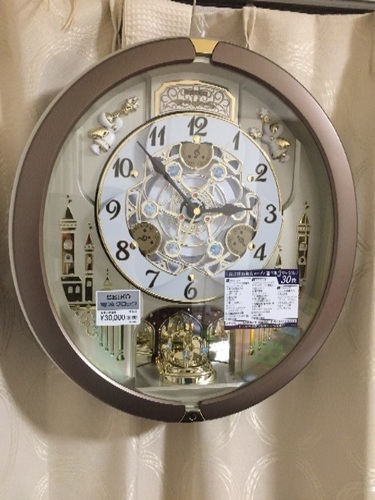 からくり時計 セイコーRE573 | noonanwaste.com