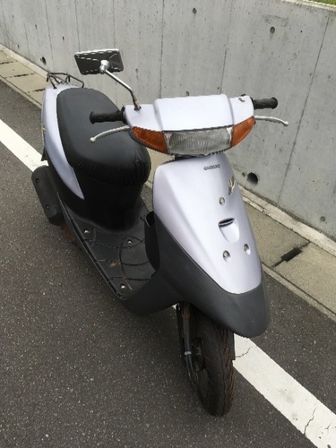【商談中】レッツ2 サイドスタンド付き タイヤ新品