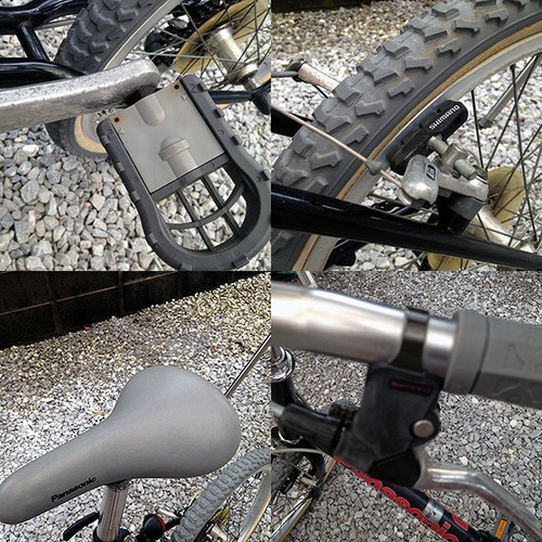 パナソニック折りたたみ自転車7段変速切り替え日本製中古 (買い取り