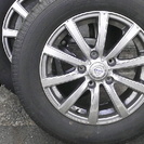 TOYOガリットスタッドレスタイヤホイール4本セット195/65R15セレナ中古
