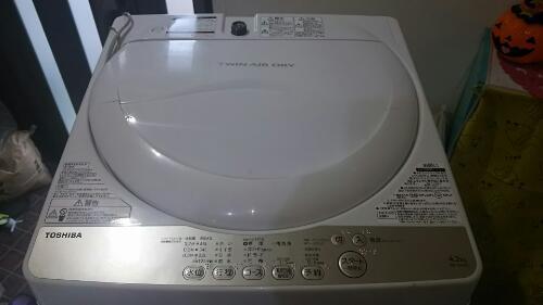 東芝  4.2kg 全自動洗濯機  2016年製