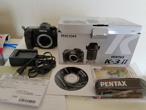 美品　◆PENTAXペンタックス K-3 II ボディ