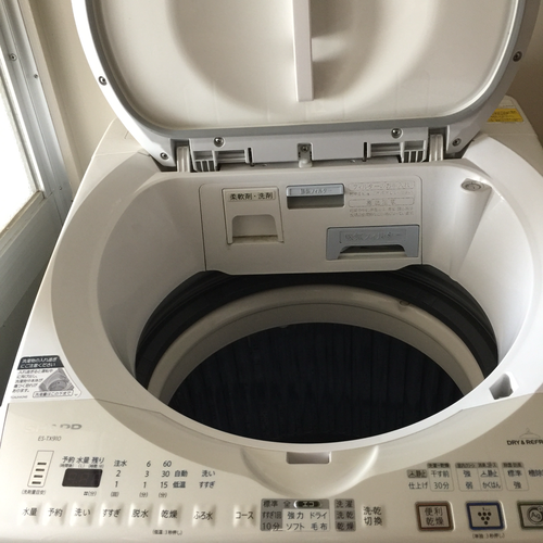 【売却済み】SHARP洗濯機9㌔★2012年式