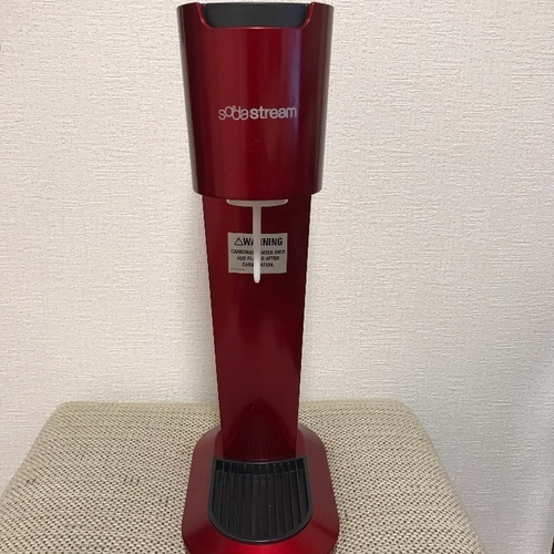 ソーダストリーム sodastream 本体 レッド 炭酸水 炭酸メーカー