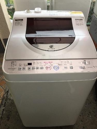 保留中2009年 シャープ 5.5kg 電気洗濯乾燥機