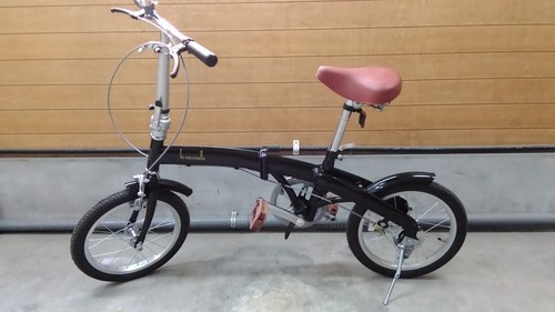【ほぼ新品】　折りたたみ自転車♪　プレゼントに♪　la coccinelle