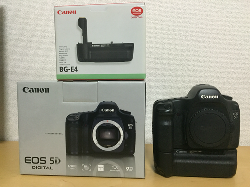 フルサイズデジタル一眼 Canon EOS 5D