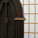 アンティークＡＭ／ＦＭラジオ、ＧＥ社製