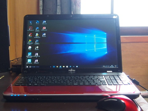 爆速!SSD240G　RED-LIFEBOOK　WIN10ビルド1607　office2013pro導入済
